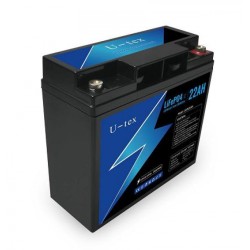 Аккумулятор литий-железо-фосфатный (LiFePO4) U-tex 12.8 В 22 Ah (12 В 22 А·ч, 281.6 Wh)