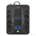 Лінійно-інтерактивний ДБЖ 220В LogicPower LP-1000VA-8PS (600Вт)