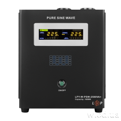 ИБП LogicPower с правильной синусоидой 24V LPY-W-PSW-2500VA+(1800Вт)10A/20A
