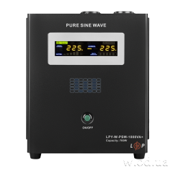 ИБП LogicPower с правильной синусоидой 12V LPY-W-PSW-1000VA+(700Вт)10A/20A