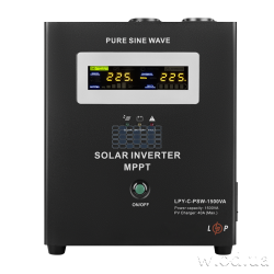 ИБП LogicPower LPY-С-PSW-1500VA (1050Вт) MPPT 24V с чистой синусоидой