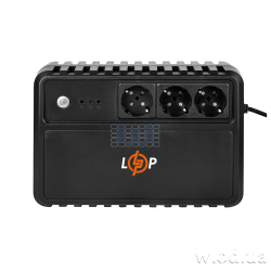 Линейно-интерактивный ИБП 220В LogicPower LP-400VA-3PS (240Вт)