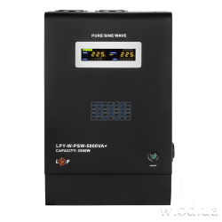 ИБП LogicPower с правильной синусоидой 48V LPY-W-PSW-5000VA+(3500Вт)10A/20A