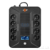 Лінійно-інтерактивний ДБЖ 220В LogicPower LP-600VA-8PS (360Вт)