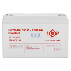 Аккумулятор LogicPower гелевый LPM-GL 12V - 100 Ah