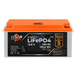 Аккумулятор LogicPower LP LiFePO4 для ИБП LCD 12V (12,8V) - 230 Ah (2944Wh) (BMS 80A/40A) пластик