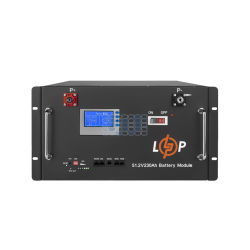 Аккумулятор LogicPower LP LiFePO4 48V (51,2V) - 230 Ah (11776Wh) (Smart BMS 200A) с LCD RM