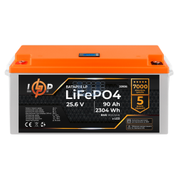 Аккумулятор LogicPower LP LiFePO4 для ИБП LCD 24V (25,6V) - 90 Ah (2304Wh) (BMS 80A/40A) пластик