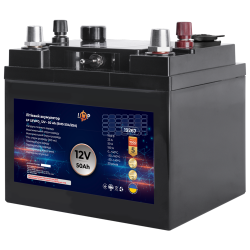Аккумулятор LogicPower переносной с USB и роз. 12V LP LiFePO4 12V (12 ...