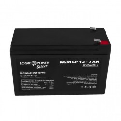Аккумулятор LogicPower AGM LP 12V - 7 Ah Silver