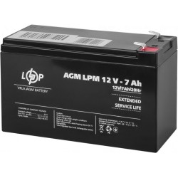 Аккумулятор LogicPower AGM LPM 12V - 7 Ah