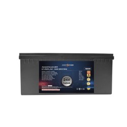 Акумулятор LogicPower LP LiFePO4 24V (25,6V) - 140 Ah (3584Wh) (BMS 150A) пластик