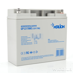Аккумуляторная батарея MERLION AGM GP12170M5 12V 17Ah (12 В 17 А·ч)