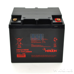 Аккумуляторная батарея MERLION HR12190W 12V 45Ah (12 В 45 А·ч) HR AGM