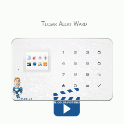 Видео обзор: беспроводная GSM сигнализация Tecsar Alert Ward