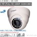 Відеокамера HDCVI купольна 2 Мп Dahua DH-HAC-HDW1200MP (2.8 мм, Full HD 1080P)