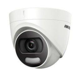 Видеокамера Turbo HD купольная ColorVu 2 Мп с LED подсветкой Hikvision DS-2CE72DFT-F (3.6 мм)