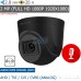 Видеокамера Turbo HD Audio купольная 2 Мп Hikvision DS-2CE76D0T-ITPFS/Black черная с микрофоном 2.8 мм