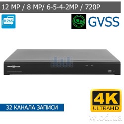 Сетевой IP видеорегистратор NVR GV-N-I018/32 12MP