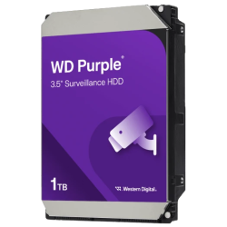 Жесткий диск для видеонаблюдения Western Digital Purple 1 TB WD10PURU-64