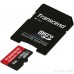 Карта памяти Transcend MicroSDHC UHS-I 8 GB Class 10 + SD-adapter (TS8GUSDU1)