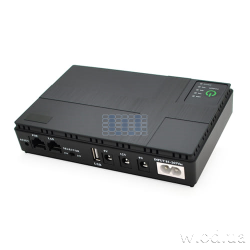 Источник бесперебойного питания Voltronic UPS-18W DC1018P для роутеров / коммутаторов (18 Вт, 10400 мАч)