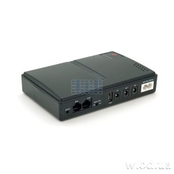 ДБЖ Voltronic UPS-18W DC1018L для роутерів/комутаторів (18 Вт, 10000 мАг - знімні 4 x 2500 мАг)