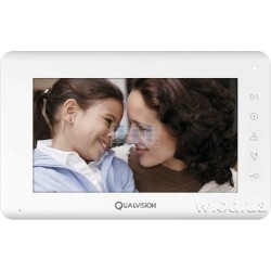 Qualvision QV-IDS4793. 7" мультиформатный 1080P видеодомофон с сенсорными кнопками