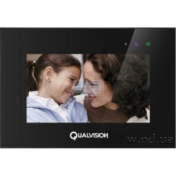 Qualvision QV-IDS4770QW Black 7" Wi-Fi AHD 1080P видеодомофон