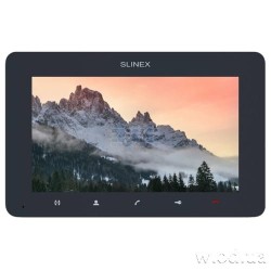 Видеодомофон 7" аналоговый Slinex SM-07MHD (dark grey) со слотом для карты памяти