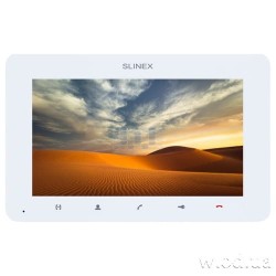 Видеодомофон 7" аналоговый Slinex SM-07MHD (white) со слотом для карты памяти