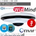 Панорамна IP відеокамера Fisheye 5 Мп Dahua DH-IPC-EW5541P-AS WizMind