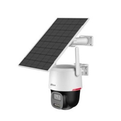 Поворотна роботизована 4G IP-відеокамера 3 Мп Dahua APOLLO BP3EW-4G (3.6 мм) з АКБ + сонячна панель