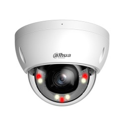 Купольна IP-відеокамера 2 Мп з ІЧ + LED підсвіткою Dahua DH-IPC-HDBW2249E-S-IL з мікрофоном (2.8 мм)