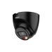 Купольная IP видеокамера черная 2 Мп Dual Light (ИК + LED) Dahua DH-IPC-HDW2249T-S-IL-BE с микрофоном (2.8 мм)