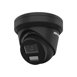 IP-відеокамера купольна чорна 8 Мп (ІЧ + LED) Hikvision DS-2CD2383G2-LI2U black з мікрофонами (2.8 мм)
