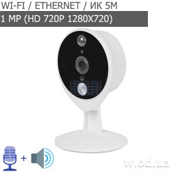 IP-видеокамера Tecsar Airy TA-1 (HD 720P, Wi-Fi)