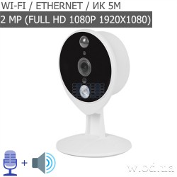 IP-видеокамера Tecsar Airy TA-2 (Full HD 1080P, Wi-Fi)