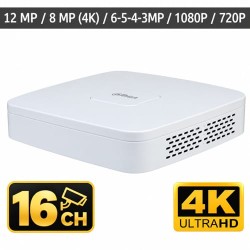Сетевой видеорегистратор Smart 1U 4K 1HDD IP NVR Dahua DHI-NVR2116-4KS3 16 канальный Сетевой видеорегистратор Smart 1U 4K 1HDD IP NVR Dahua DHI-NVR2116-4KS3 16 канальный