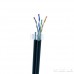 Сетевой (LAN) кабель Одескабель КППт-ВП (100) 4*2*0,51 (UTP-cat.5E), OK-net, СU, ПЭ, с тросом 7*0,5 мм, для наружных работ