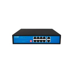 10-портовый неуправляемый коммутатор Ewind EW-S1910G-AP PoE 120 Вт (2 uplink порта 1000 Mbps, 8 портов PoE)