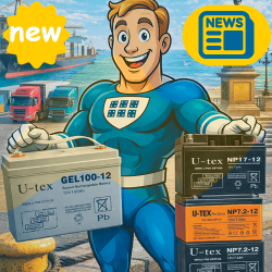 Акумулятори U-tex – нова поставка!