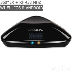 Универсальный пульт управления Broadlink RM-Pro (Wi-Fi, ИК + РМ 433 МГц)